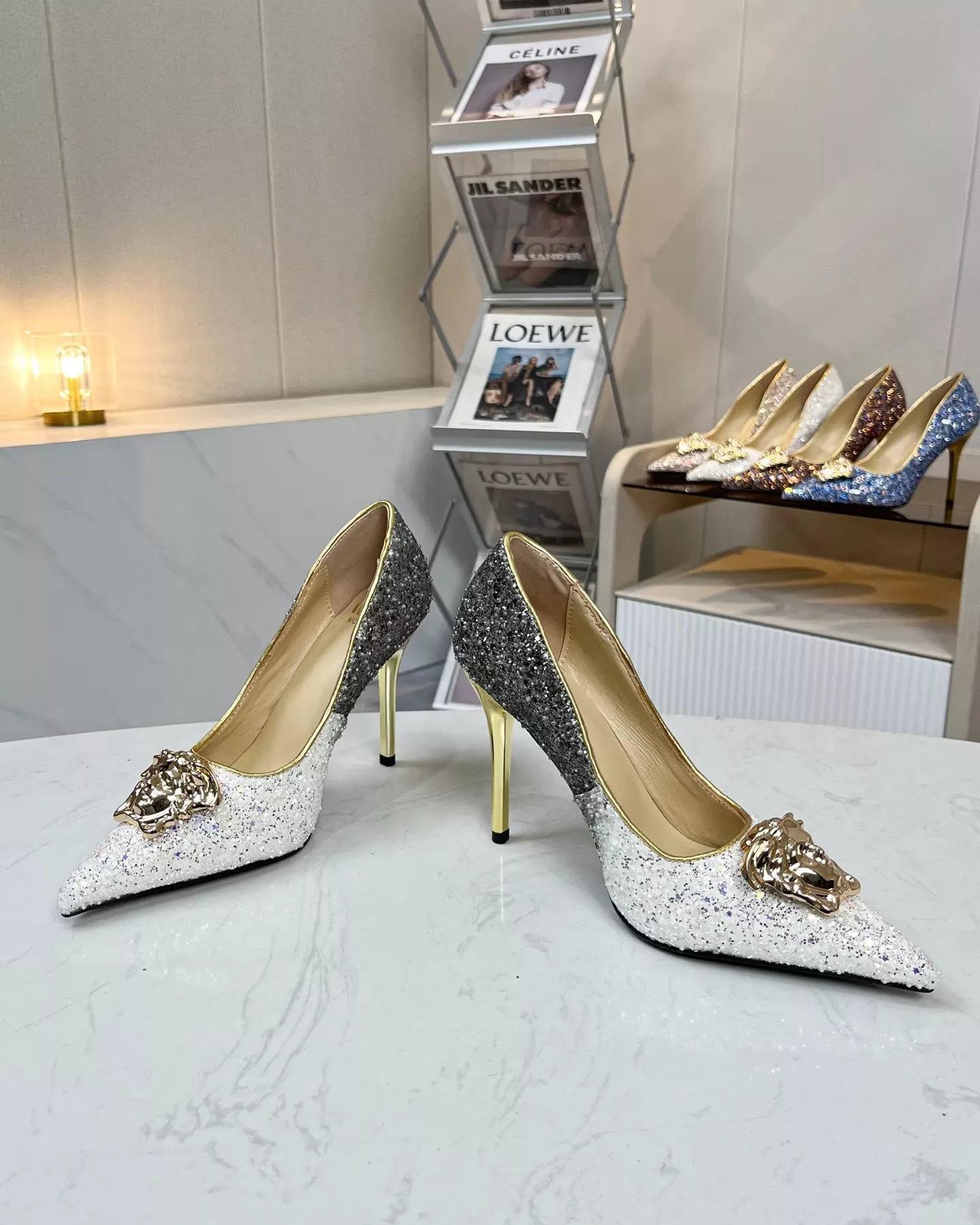 Versace High-Heeled Shoes For Women EyeCatching 1079