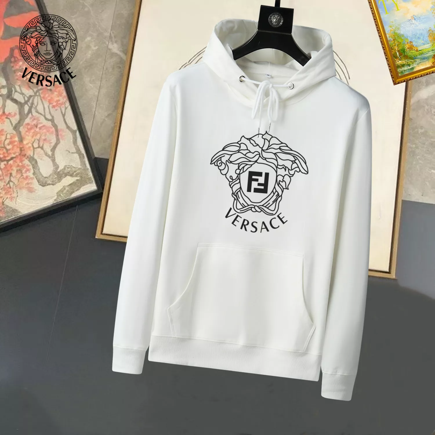 Versace Hoodies Long Sleeved For Men Reliable 357