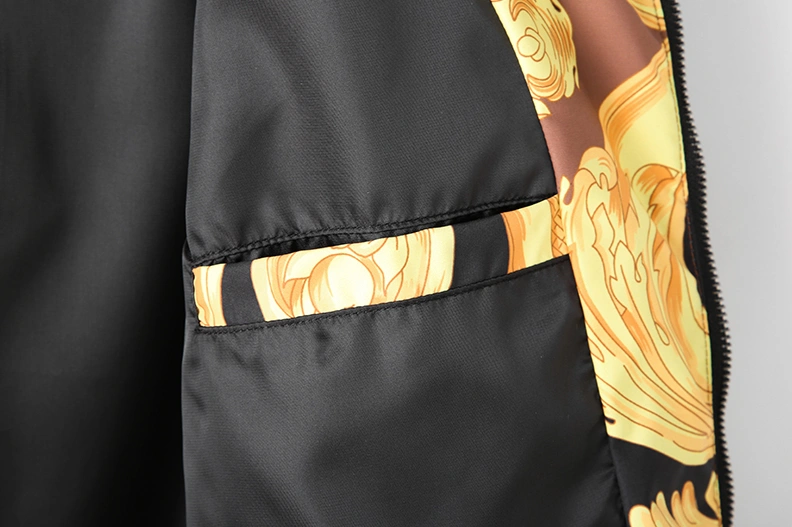 Versace Jackets Long Sleeved For Men Bright 8342