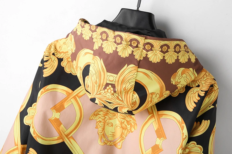 Versace Jackets Long Sleeved For Men Bright 8342