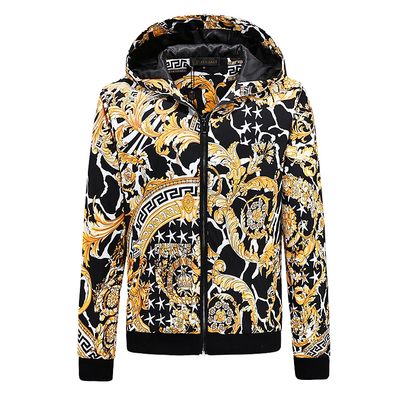 Versace Jackets Long Sleeved For Men DailyWear 8393