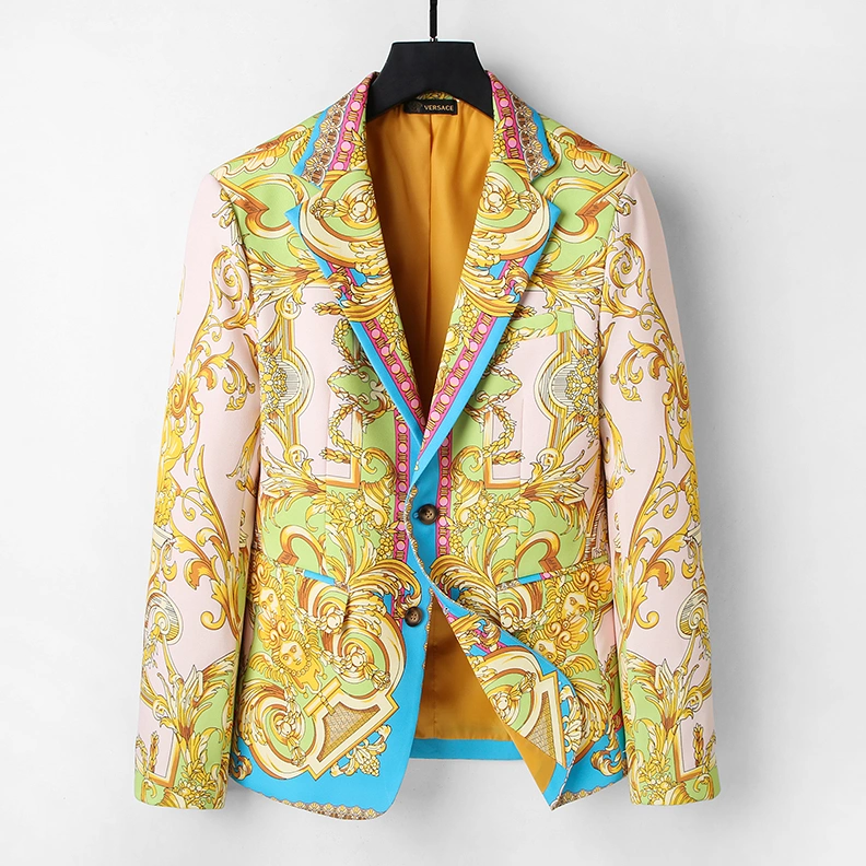 Versace Jackets Long Sleeved For Men Durable 8528