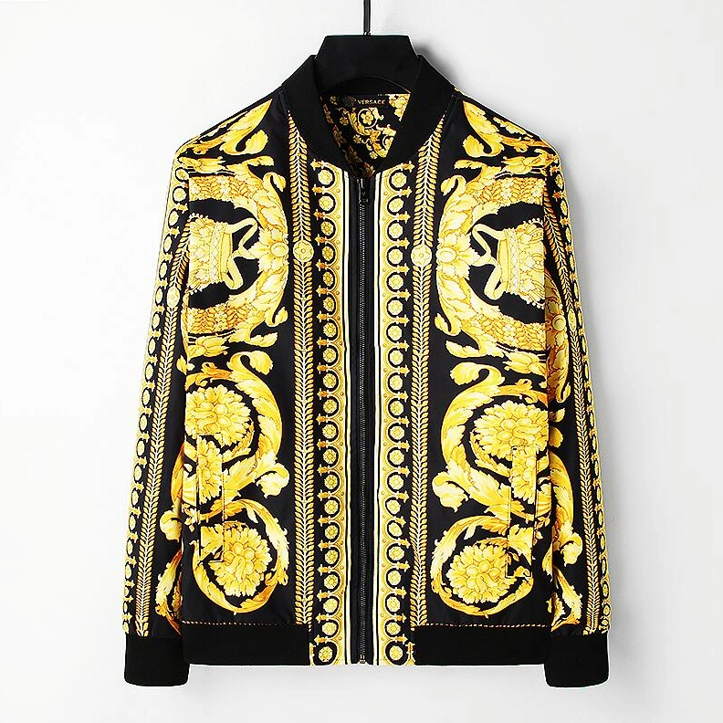 Versace Jackets Long Sleeved For Men EyeCatching 5654
