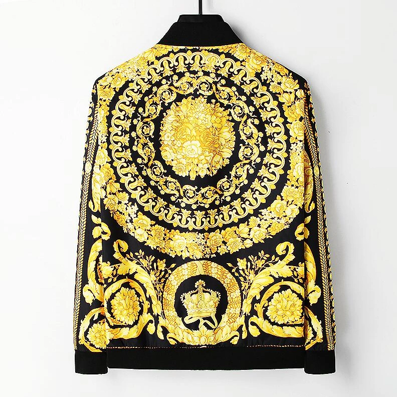 Versace Jackets Long Sleeved For Men EyeCatching 5654