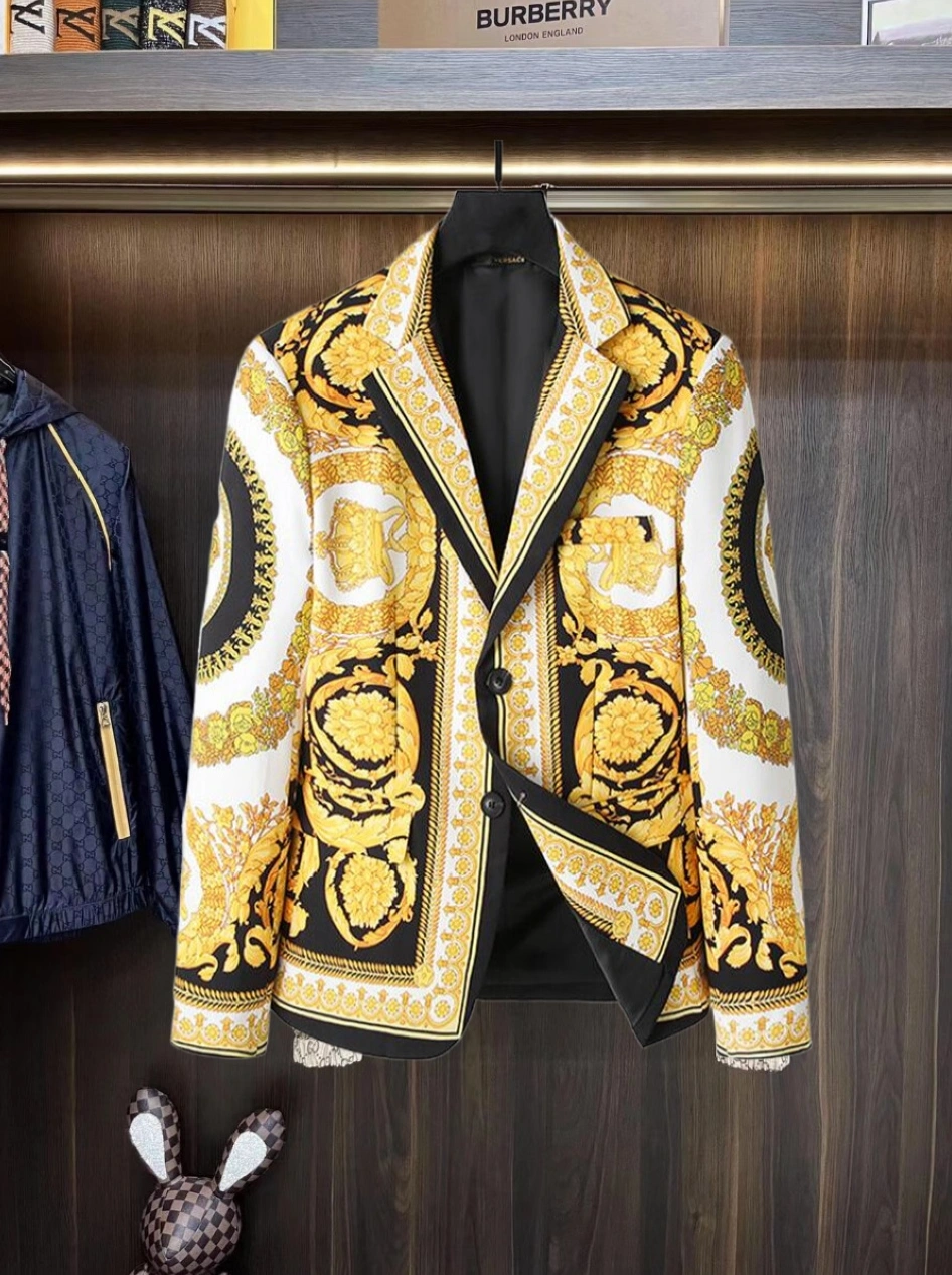 Versace Jackets Long Sleeved For Men GoAnywhere 5591