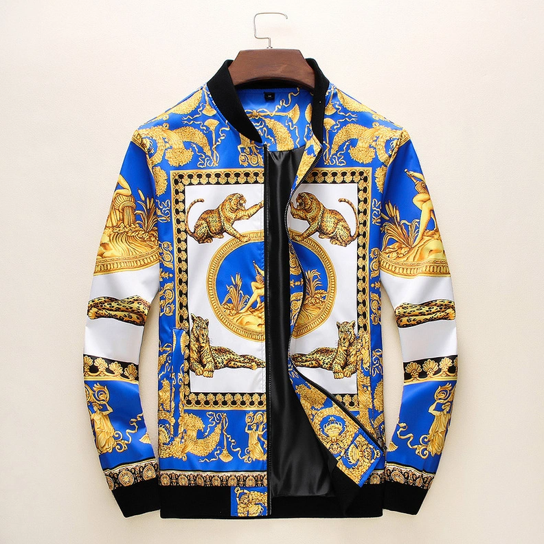 Versace Jackets Long Sleeved For Men HighQuality 6384