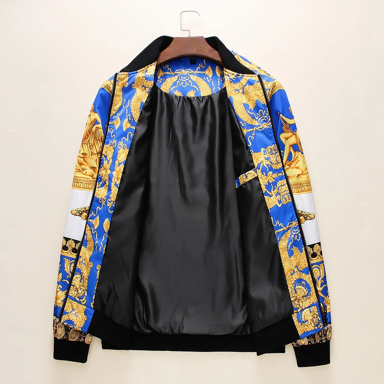 Versace Jackets Long Sleeved For Men HighQuality 6384