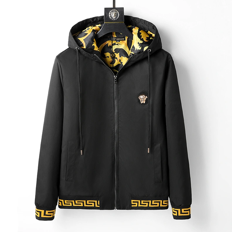 Versace Jackets Long Sleeved For Men Sophisticated 7040