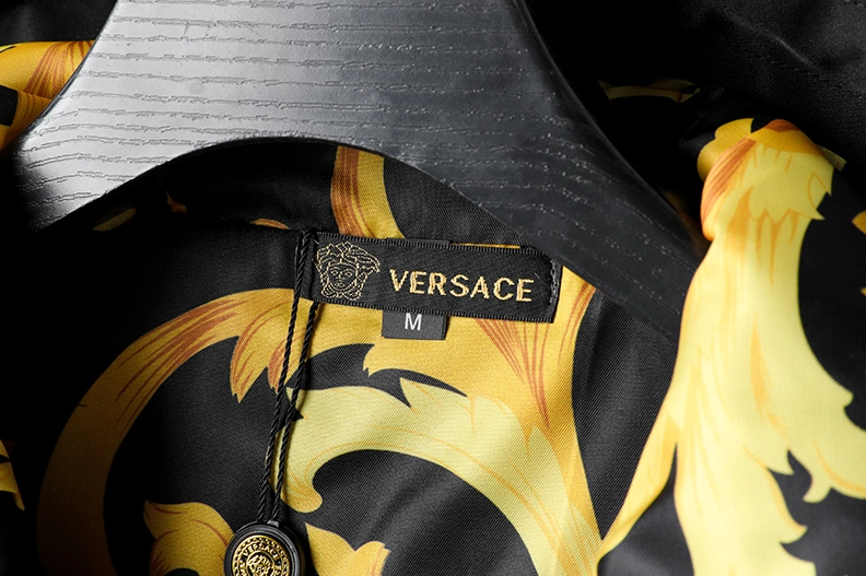 Versace Jackets Long Sleeved For Men Sophisticated 7040