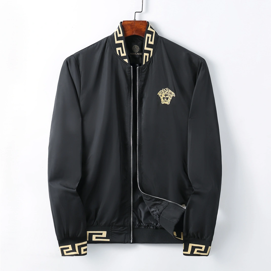 Versace Jackets Long Sleeved For Men Trendy 1917