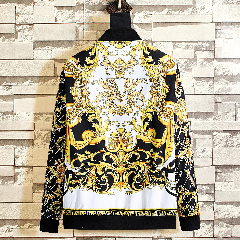Versace Jackets Long Sleeved For Men WellDesigned 9071