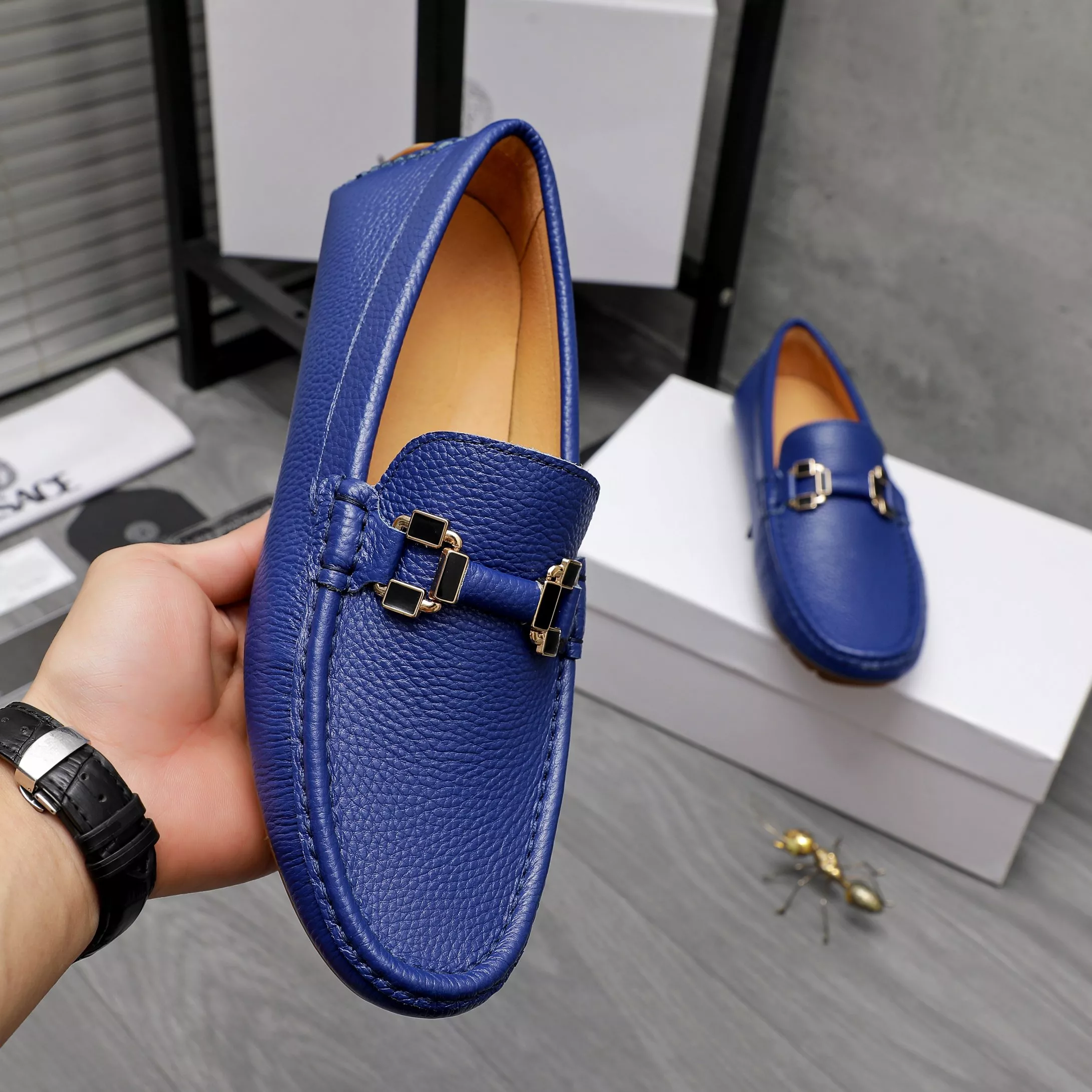 Versace Leather Shoes For Men Classic 1400