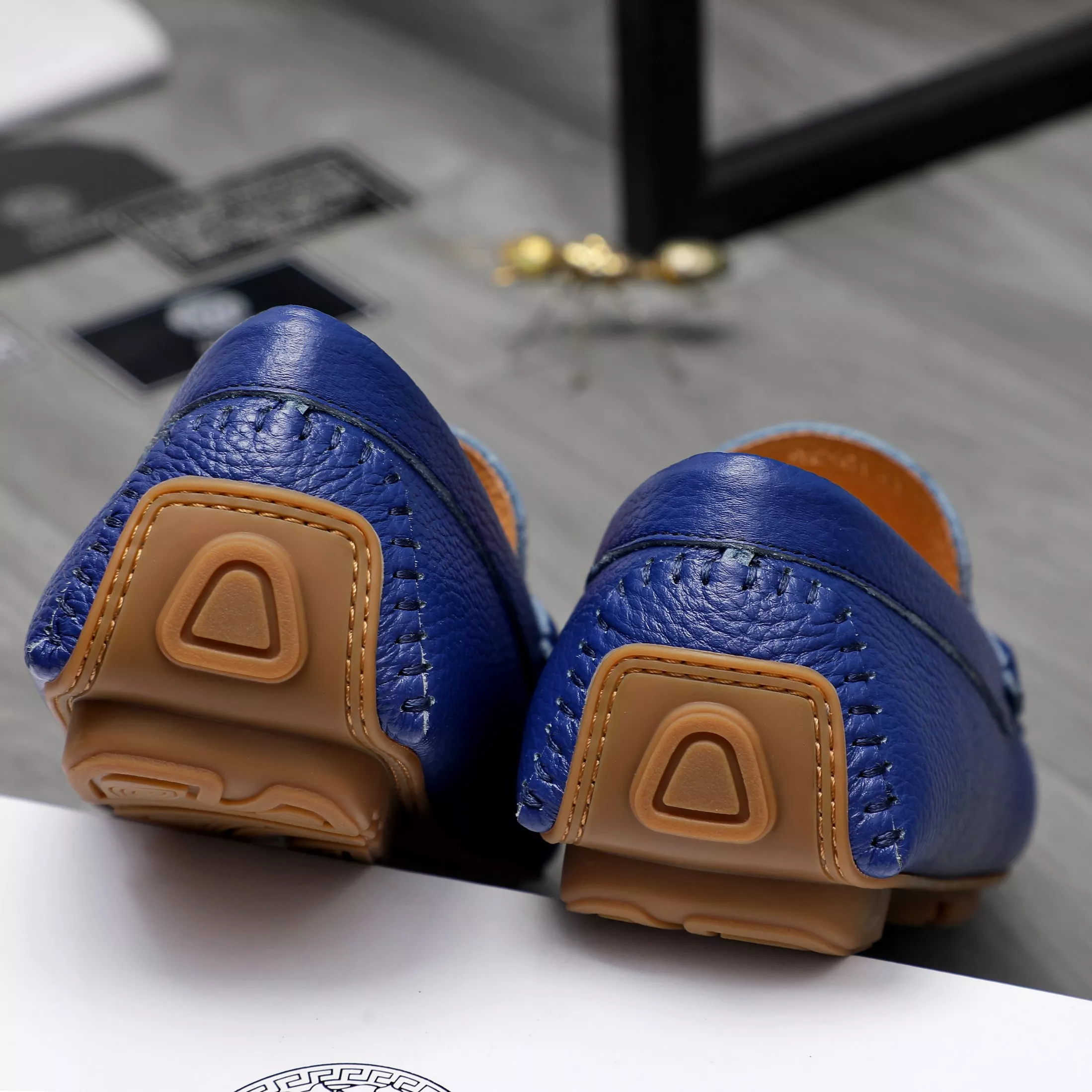 Versace Leather Shoes For Men Classic 1400