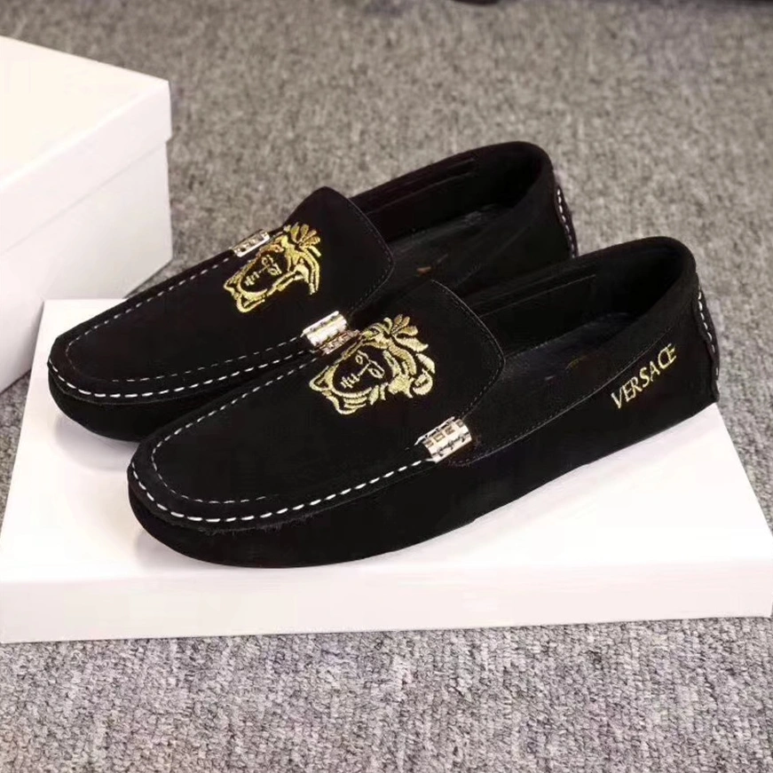 Versace Leather Shoes For Men Efficient 7832