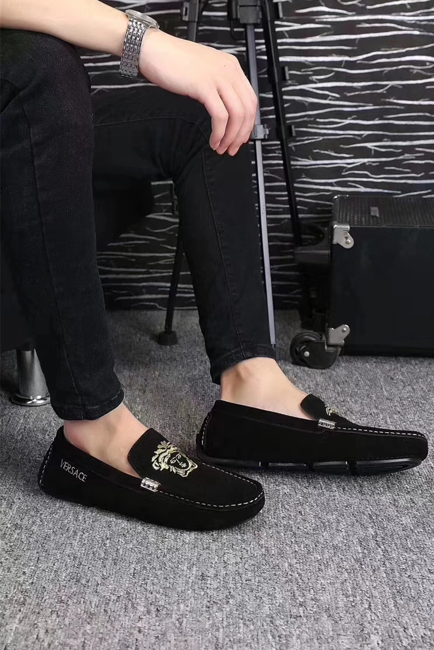 Versace Leather Shoes For Men Efficient 7832