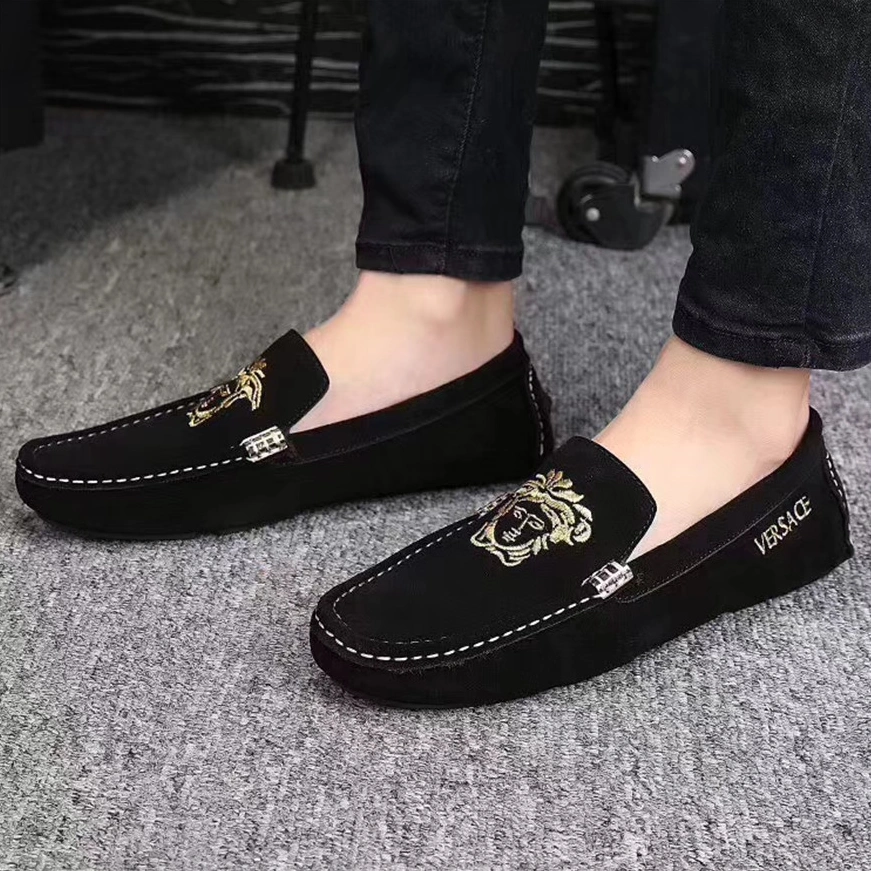Versace Leather Shoes For Men Efficient 7832