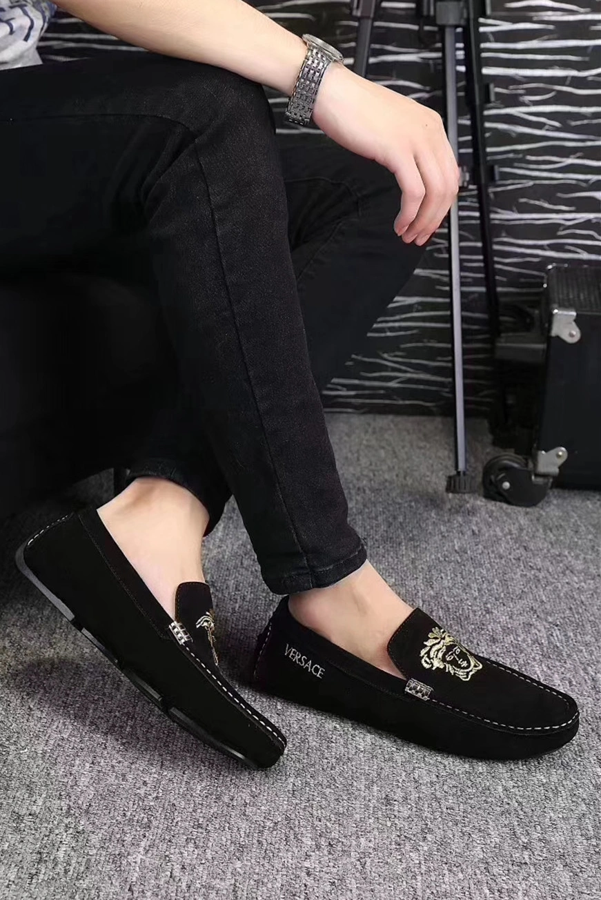 Versace Leather Shoes For Men Efficient 7832