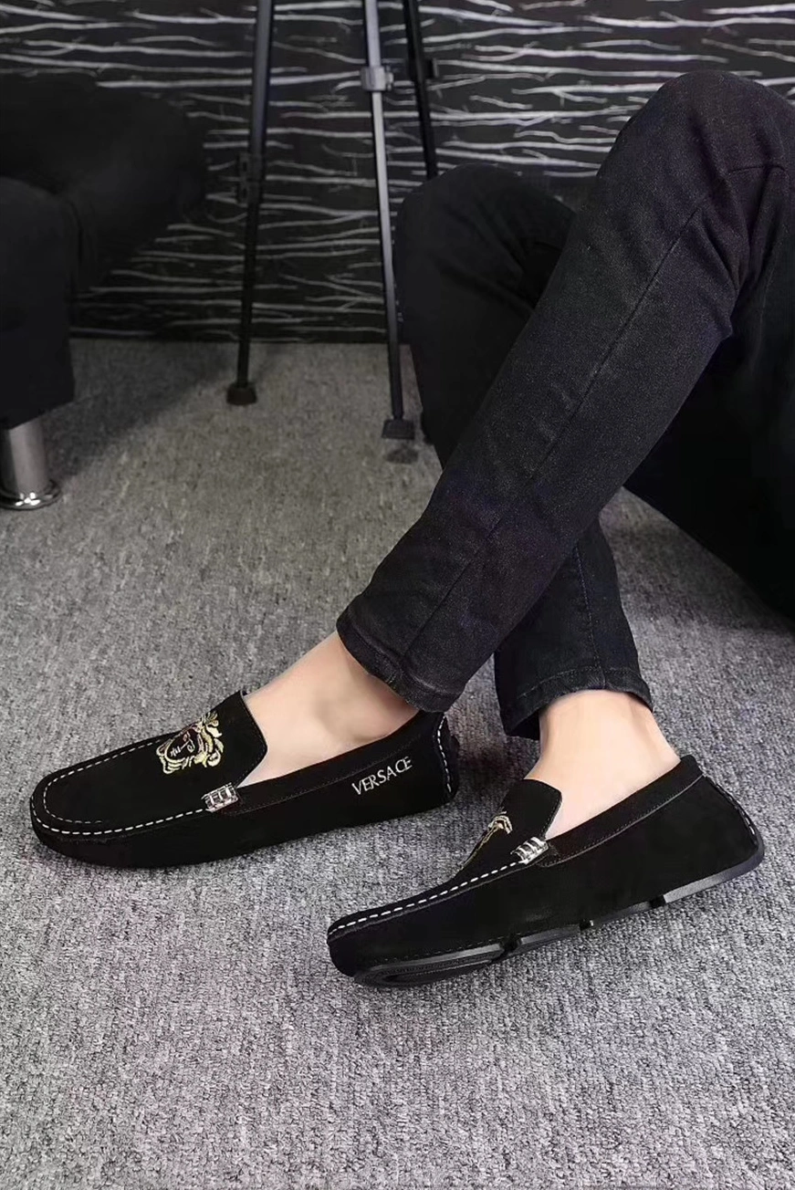 Versace Leather Shoes For Men Efficient 7832