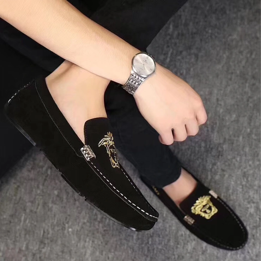 Versace Leather Shoes For Men Efficient 7832