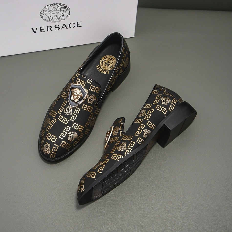 Versace Leather Shoes For Men HighQuality 9231