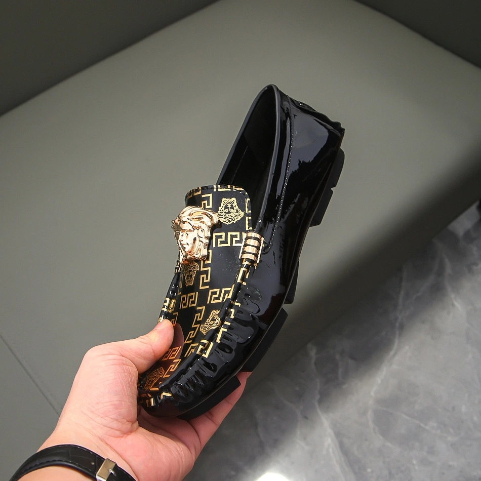 Versace Leather Shoes For Men Lightweight 6120