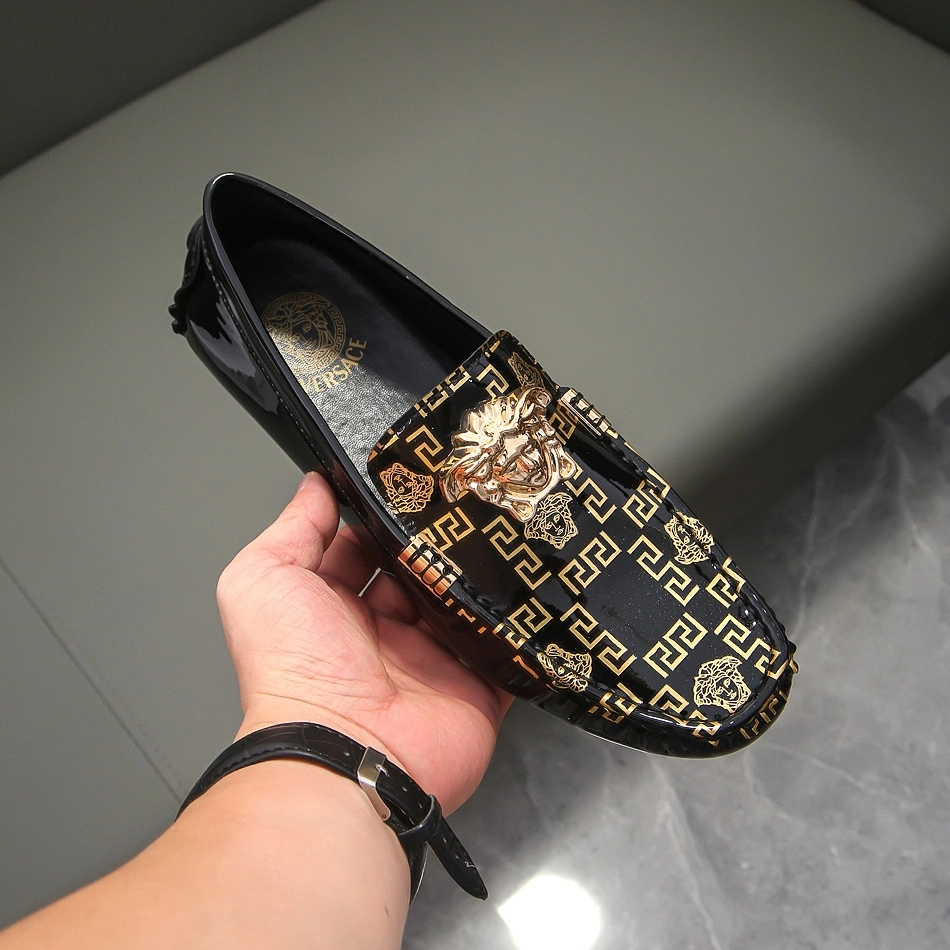 Versace Leather Shoes For Men Lightweight 6120
