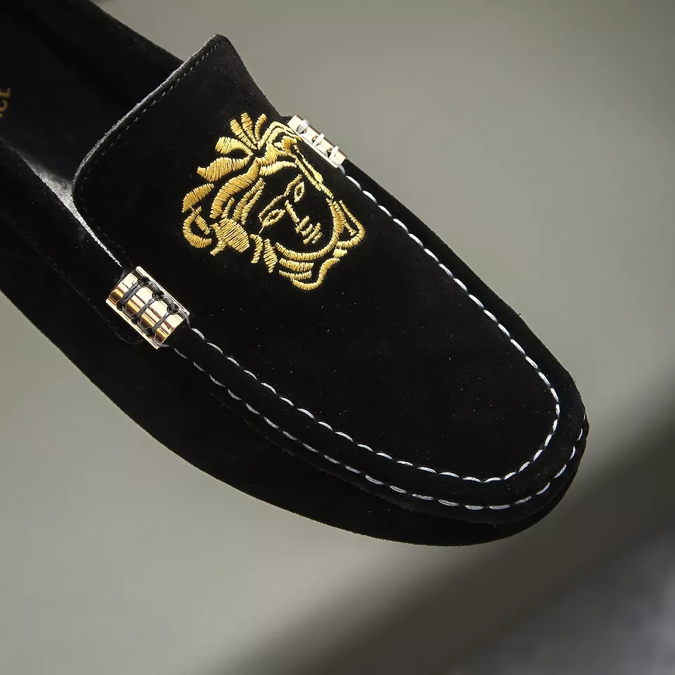 Versace Leather Shoes For Men Refined 1838