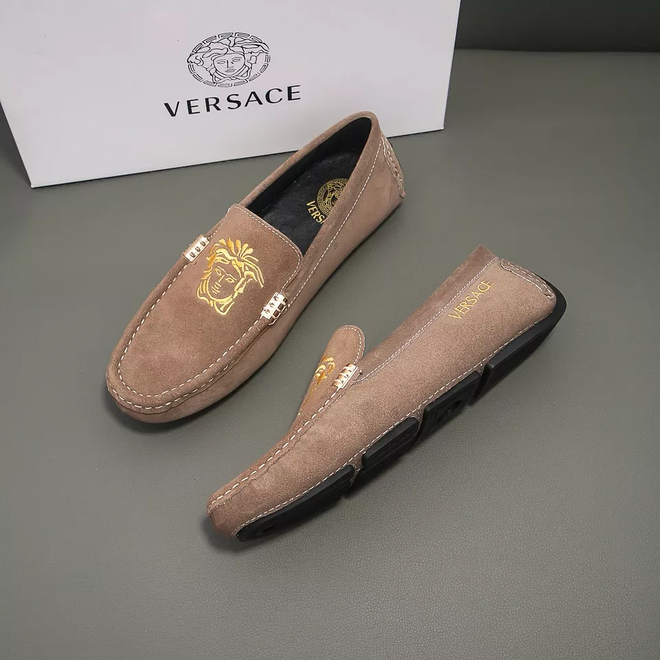 Versace Leather Shoes For Men Reliable 6465