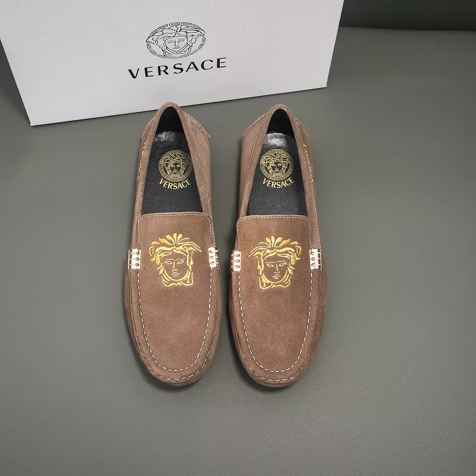 Versace Leather Shoes For Men Reliable 6465