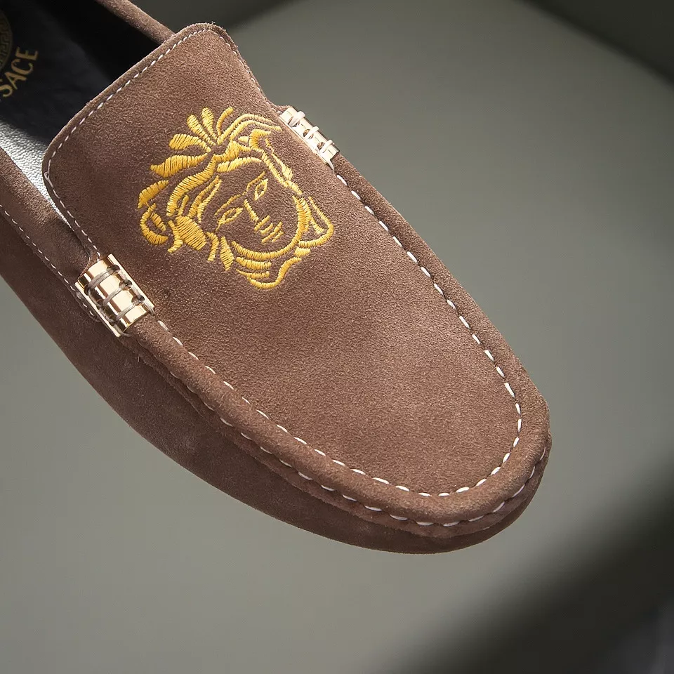 Versace Leather Shoes For Men Reliable 6465