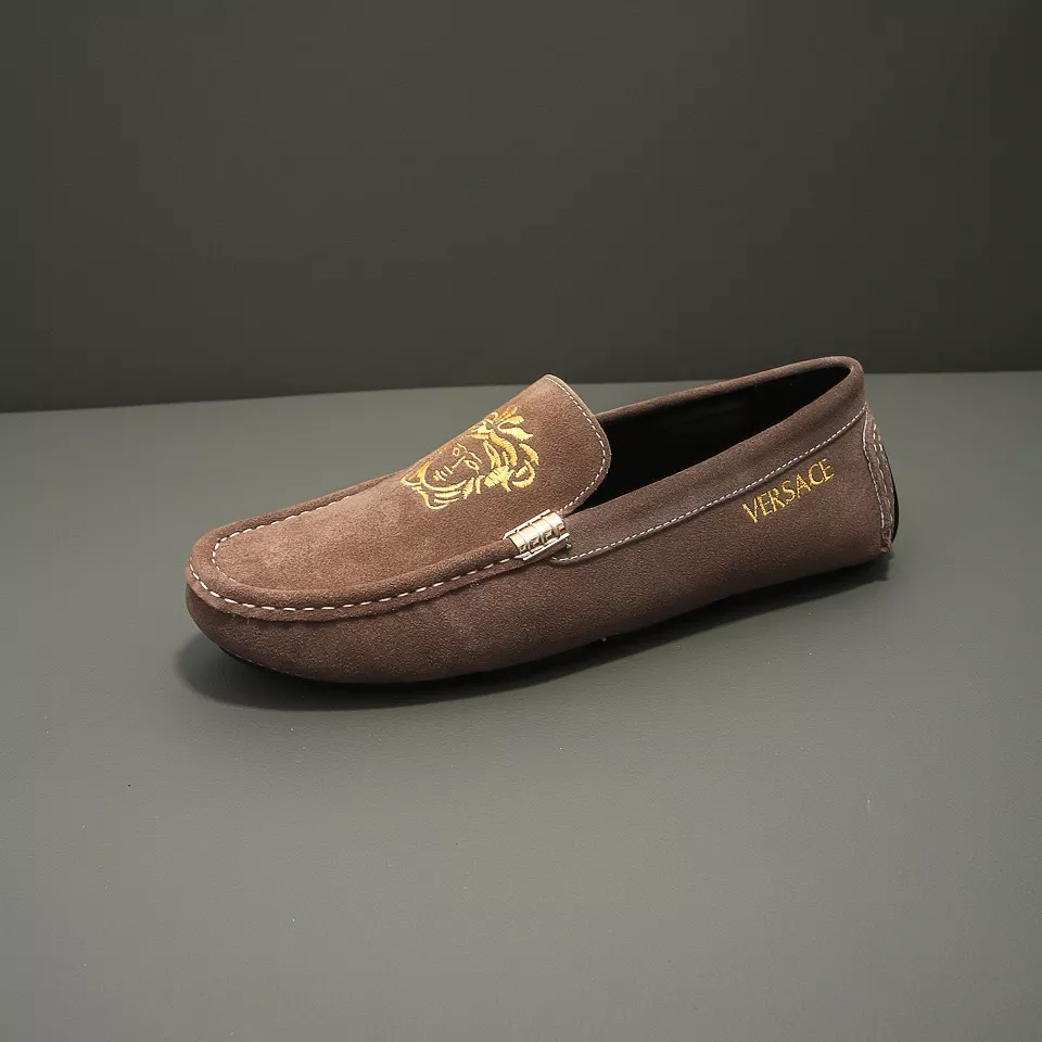 Versace Leather Shoes For Men Reliable 6465