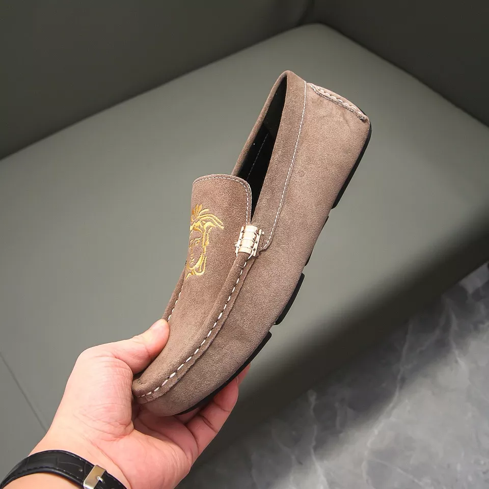 Versace Leather Shoes For Men Reliable 6465