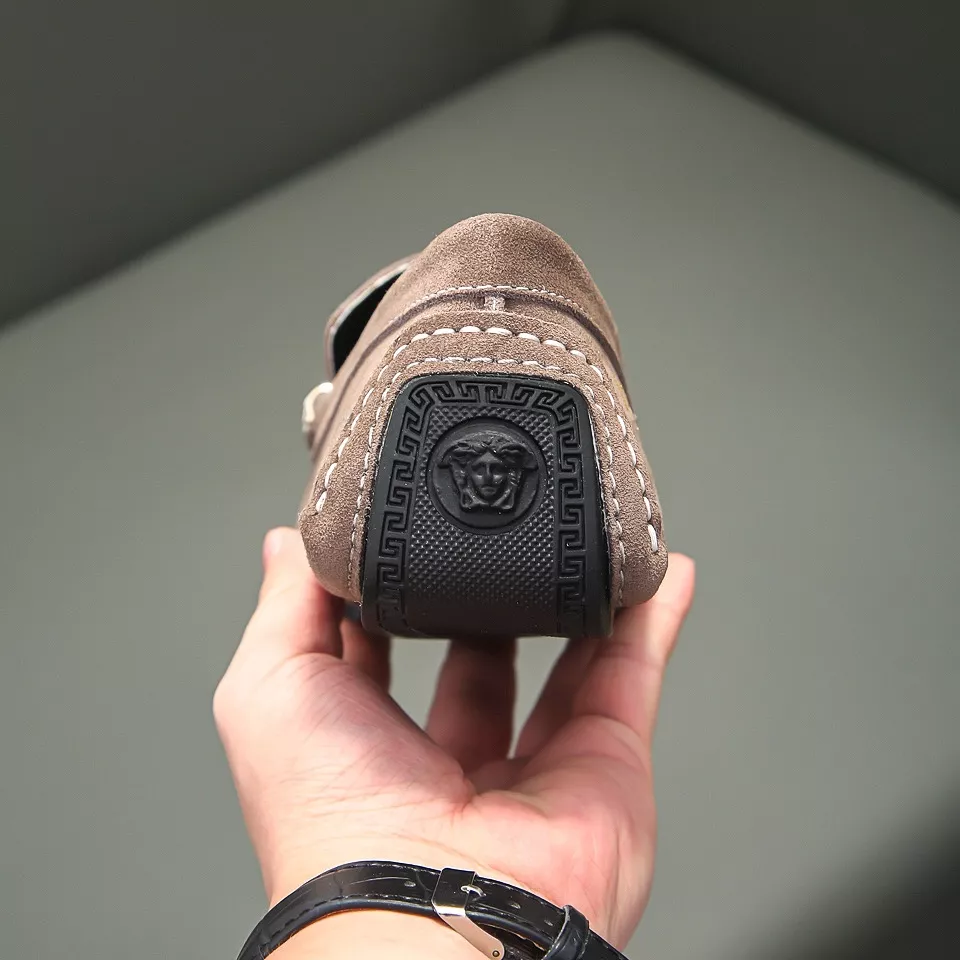 Versace Leather Shoes For Men Reliable 6465