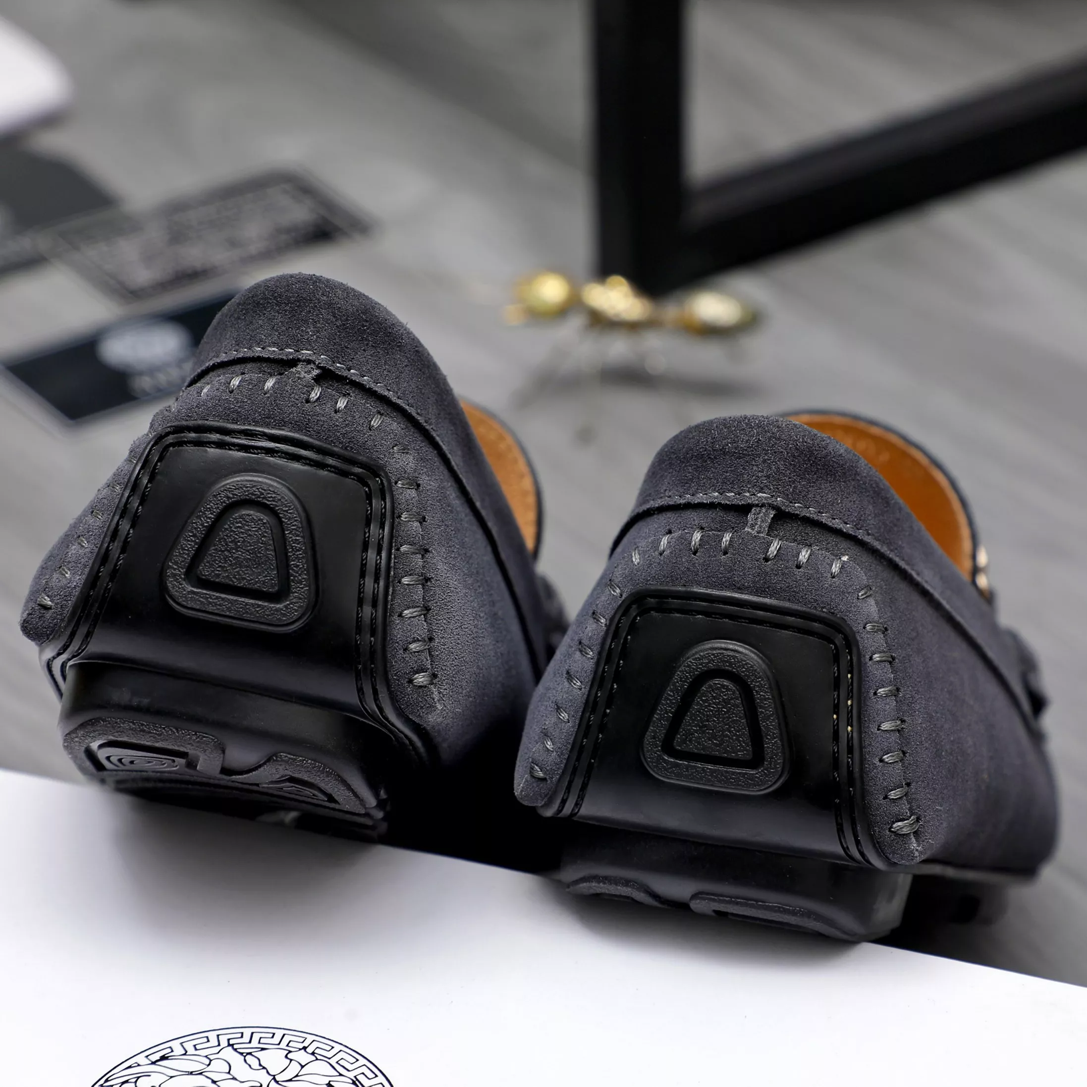Versace Leather Shoes For Men Sleek 3799