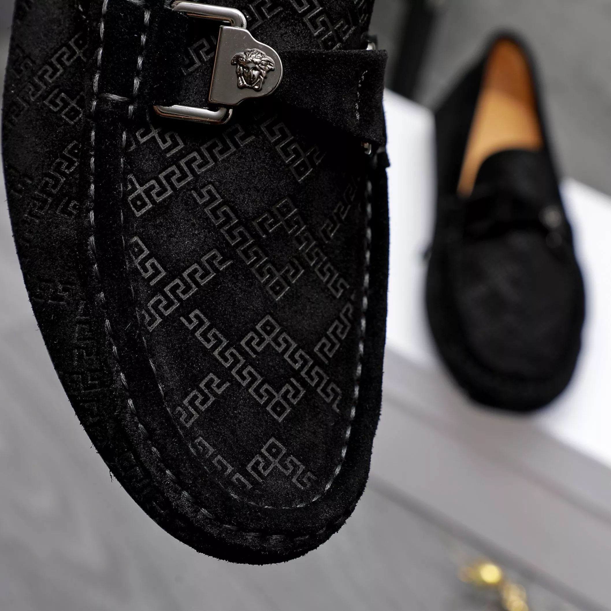 Versace Leather Shoes For Men Soft 7768