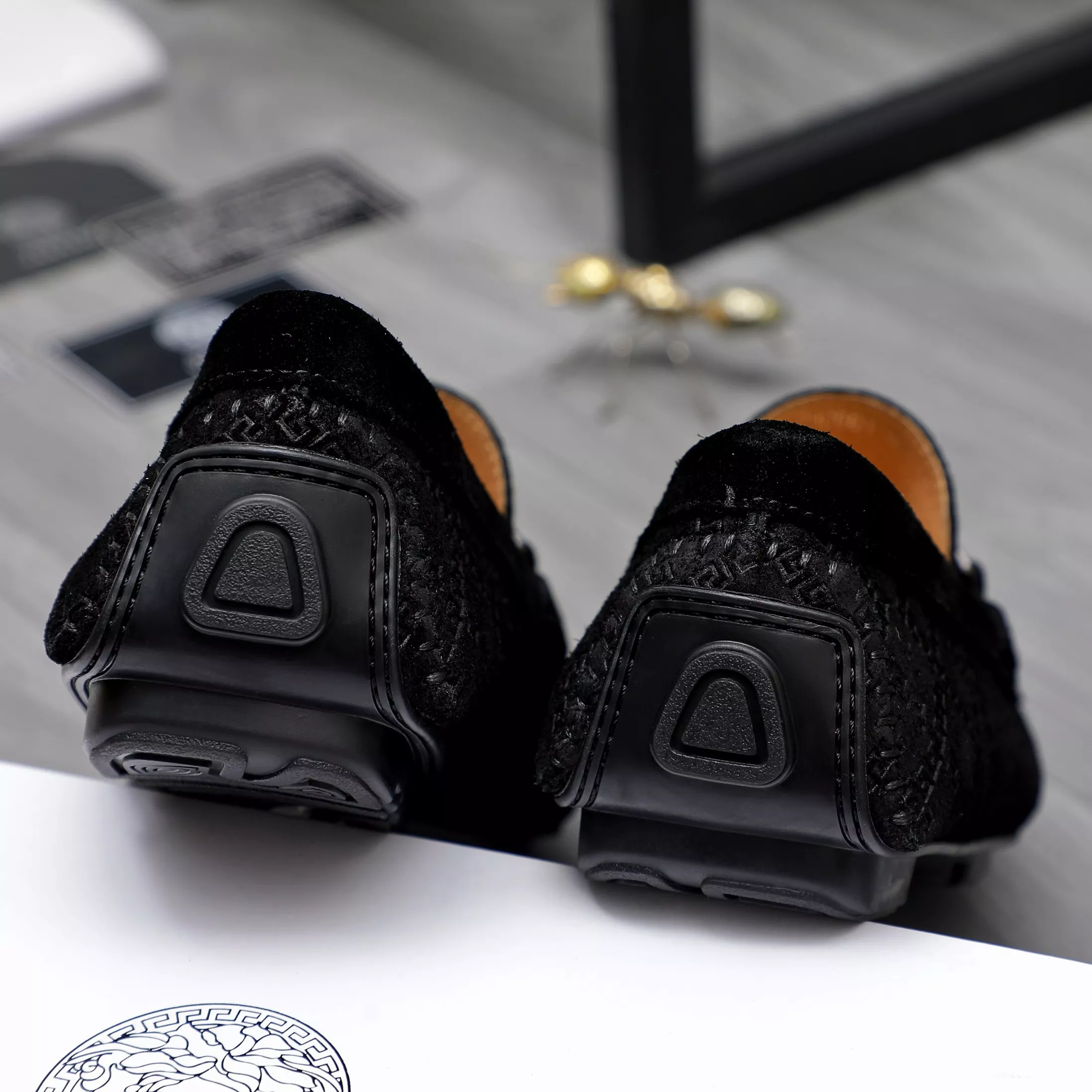 Versace Leather Shoes For Men Soft 7768