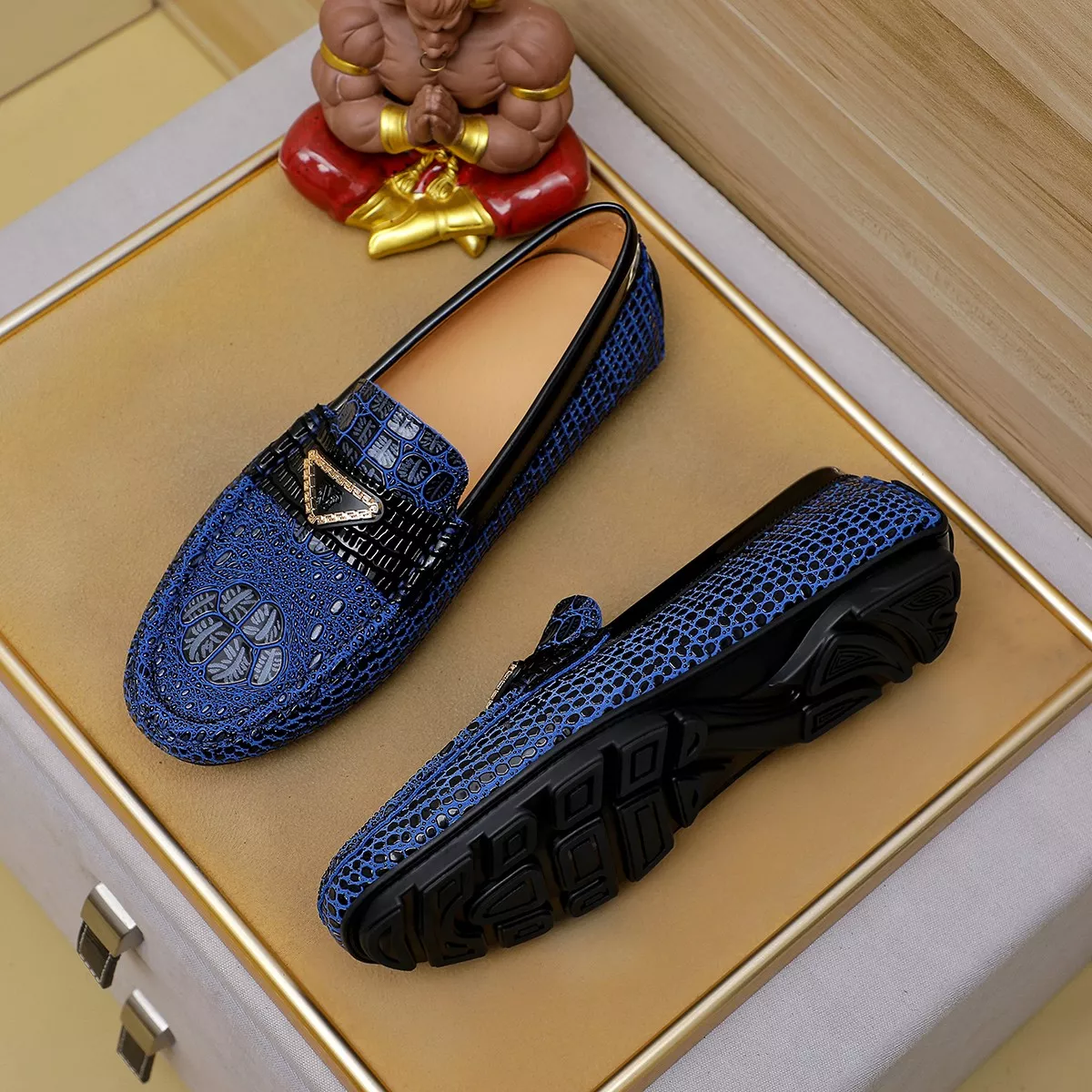 Versace Leather Shoes For Men Trendsetting 6642