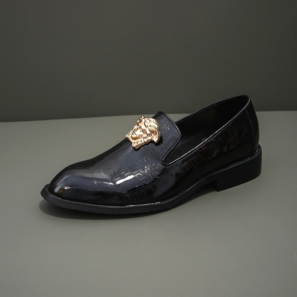 Versace Leather Shoes For Men Trendsetting 7682