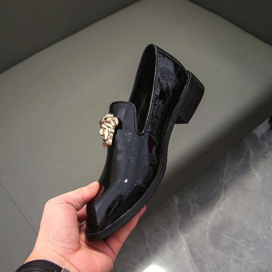 Versace Leather Shoes For Men Trendsetting 7682