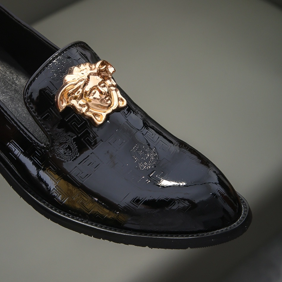 Versace Leather Shoes For Men Trendsetting 7682