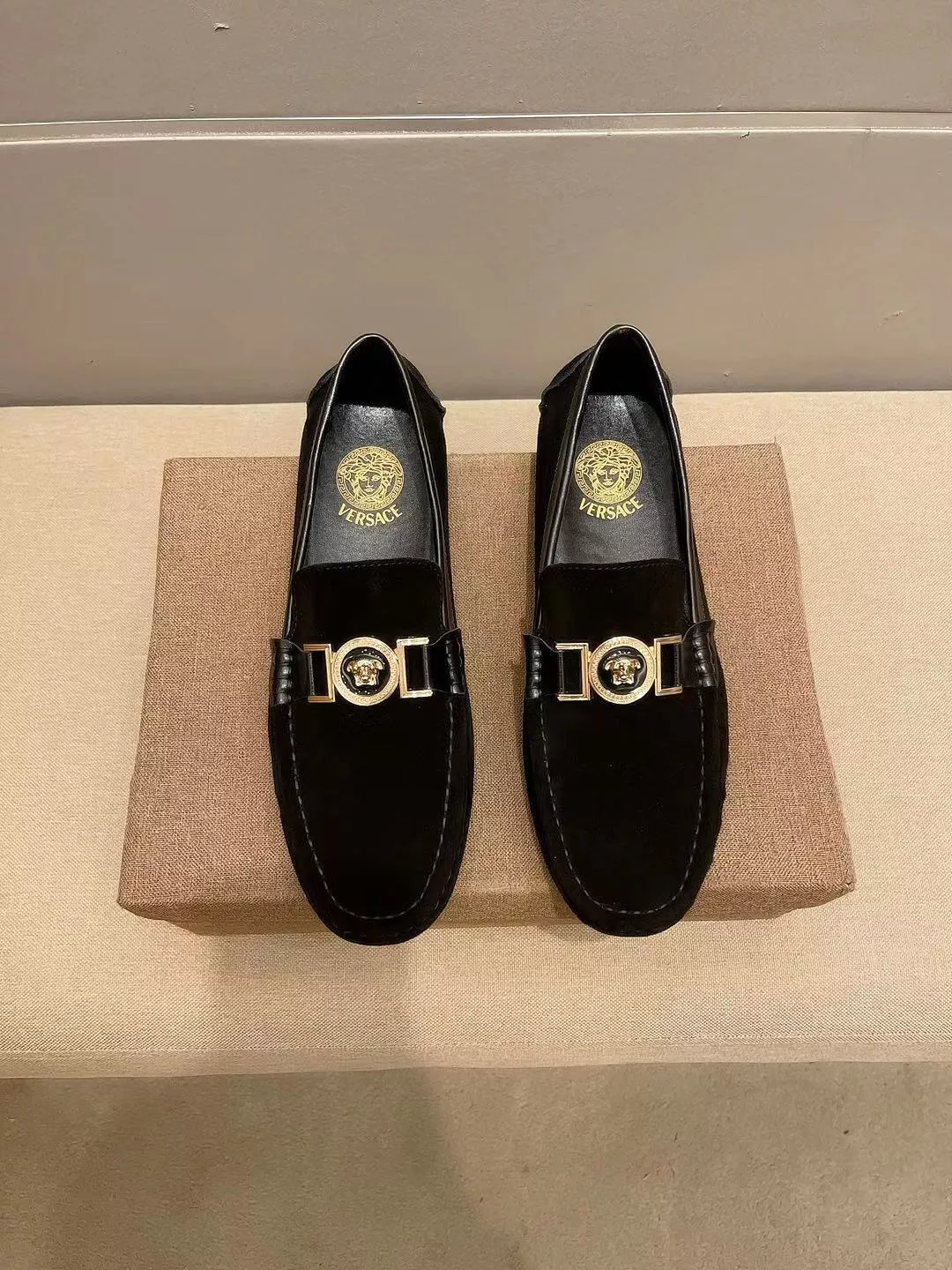 Versace Leather Shoes For Men Trendy 7775