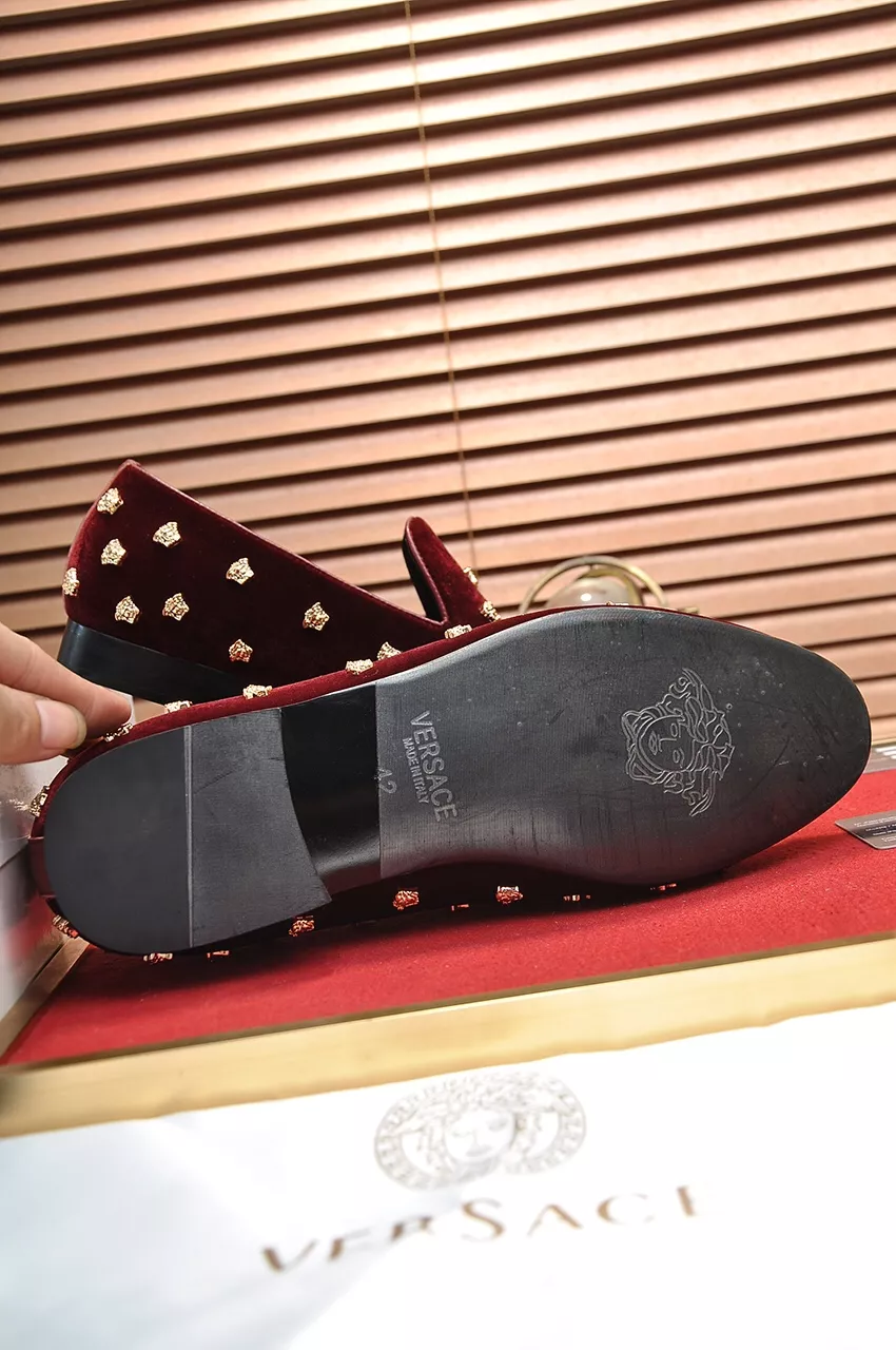 Versace Leather Shoes For Men Unique 3154