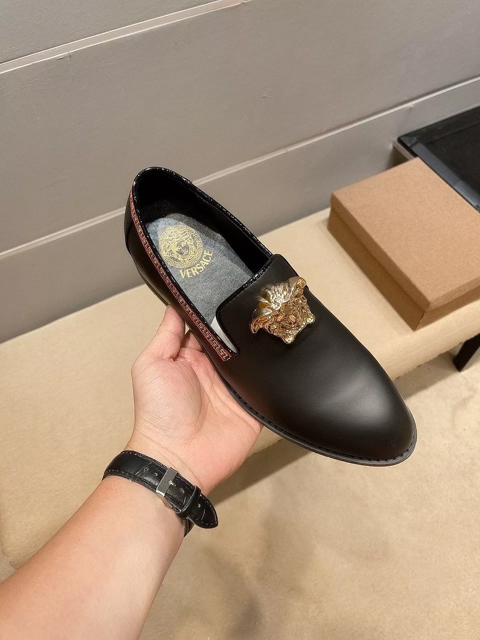 Versace Leather Shoes For Men UrbanStyle 4743