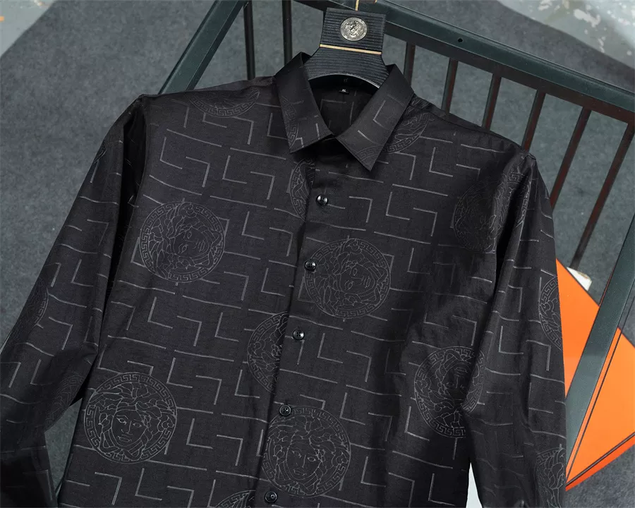 Versace Shirts Long Sleeved For Men Modern 9355