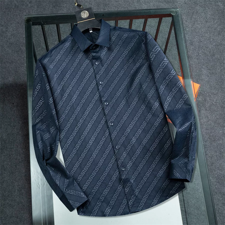 Versace Shirts Long Sleeved For Men Practical 7261