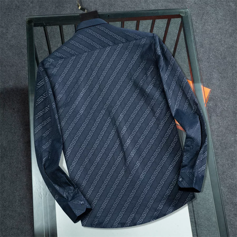 Versace Shirts Long Sleeved For Men Practical 7261