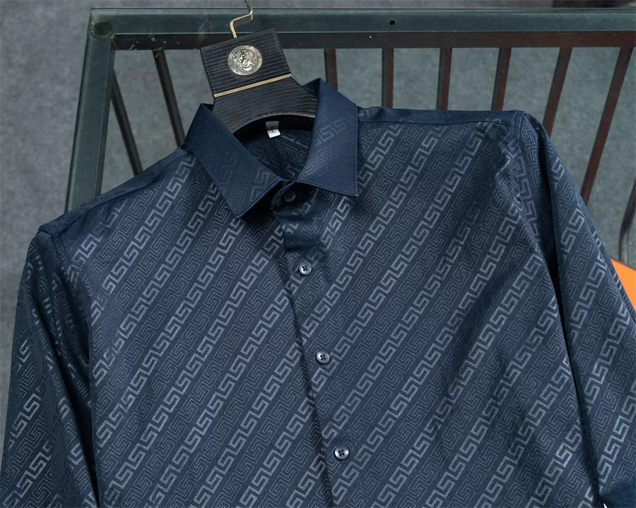 Versace Shirts Long Sleeved For Men Practical 7261