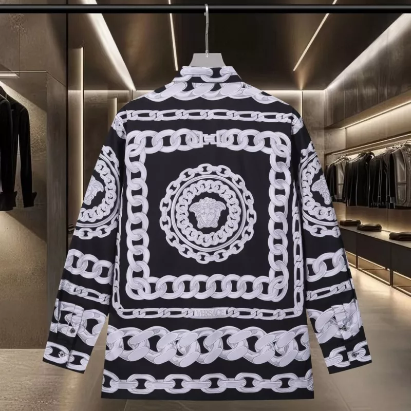 Versace Shirts Long Sleeved For Unisex Resilient 7722