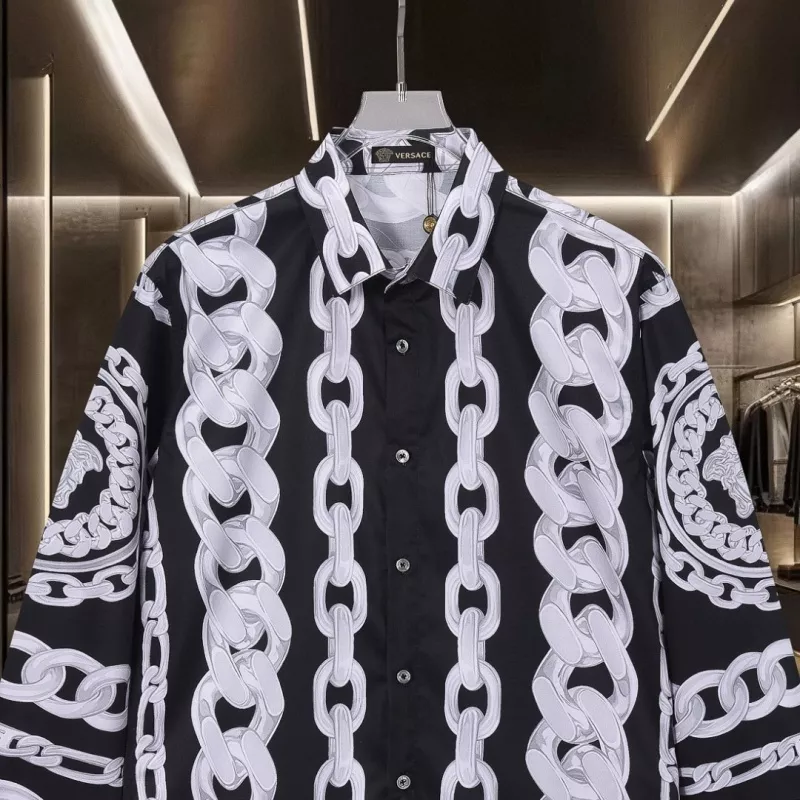 Versace Shirts Long Sleeved For Unisex Resilient 7722
