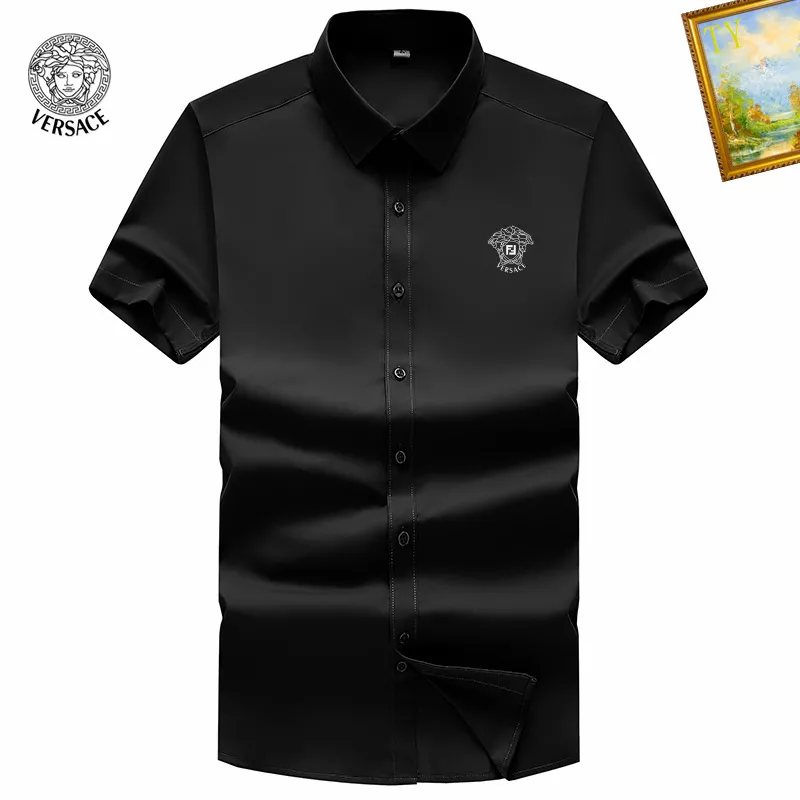 Versace Shirts Short Sleeved For Men AllSeason 7251